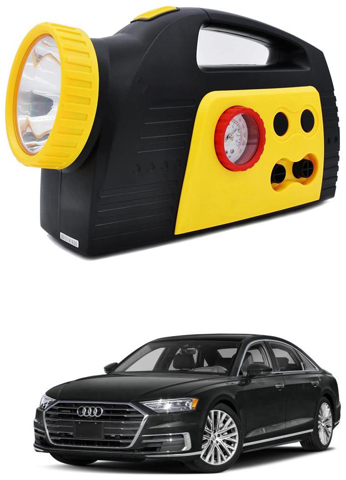 

Oshotto 300PSI 12V Tire air pump Compressor for Audi A8 (Black Yellow)