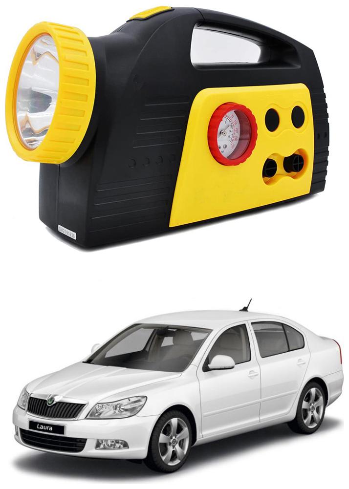 

Oshotto 300PSI 12V Tire air pump Compressor for Skoda Laura (Black Yellow)