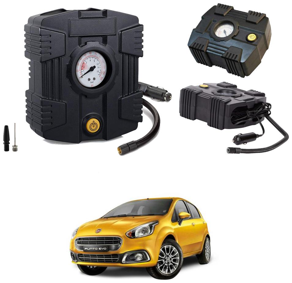

Oshotto Compact Air Pump Tire Inflator Compressor 300PSI Compatible with Fiat Punto (Black)
