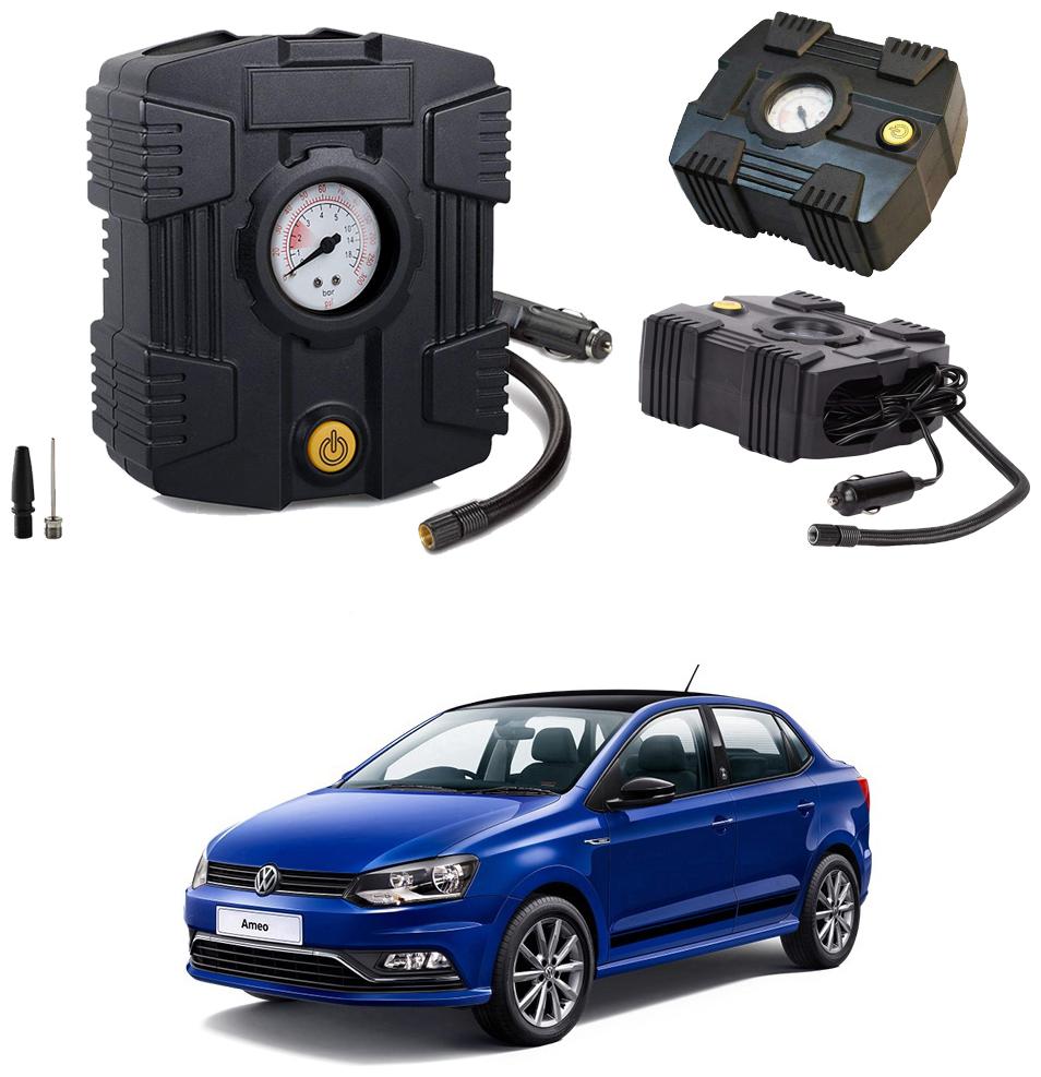 

Oshotto Compact Air Pump Tire Inflator Compressor 300PSI Compatible with Volkswagen Ameo (Black)
