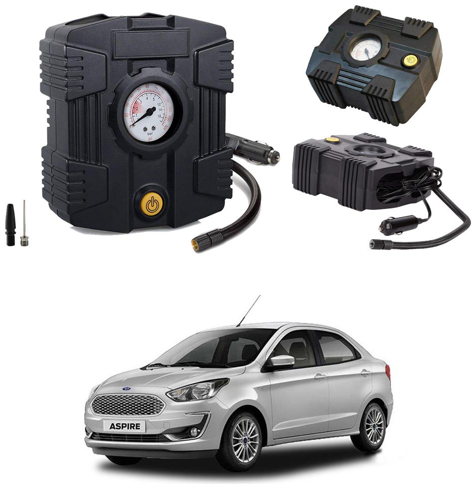 

Oshotto Compact Air Pump Tire Inflator Compressor 300PSI Compatible with Ford Aspire (Black)