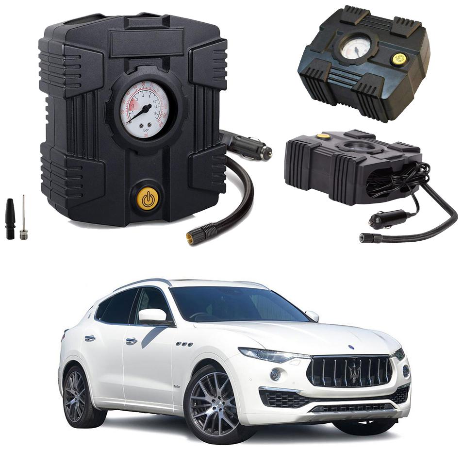 

Oshotto Compact Air Pump Tire Inflator Compressor 300PSI Compatible with Maserati Levante (Black)