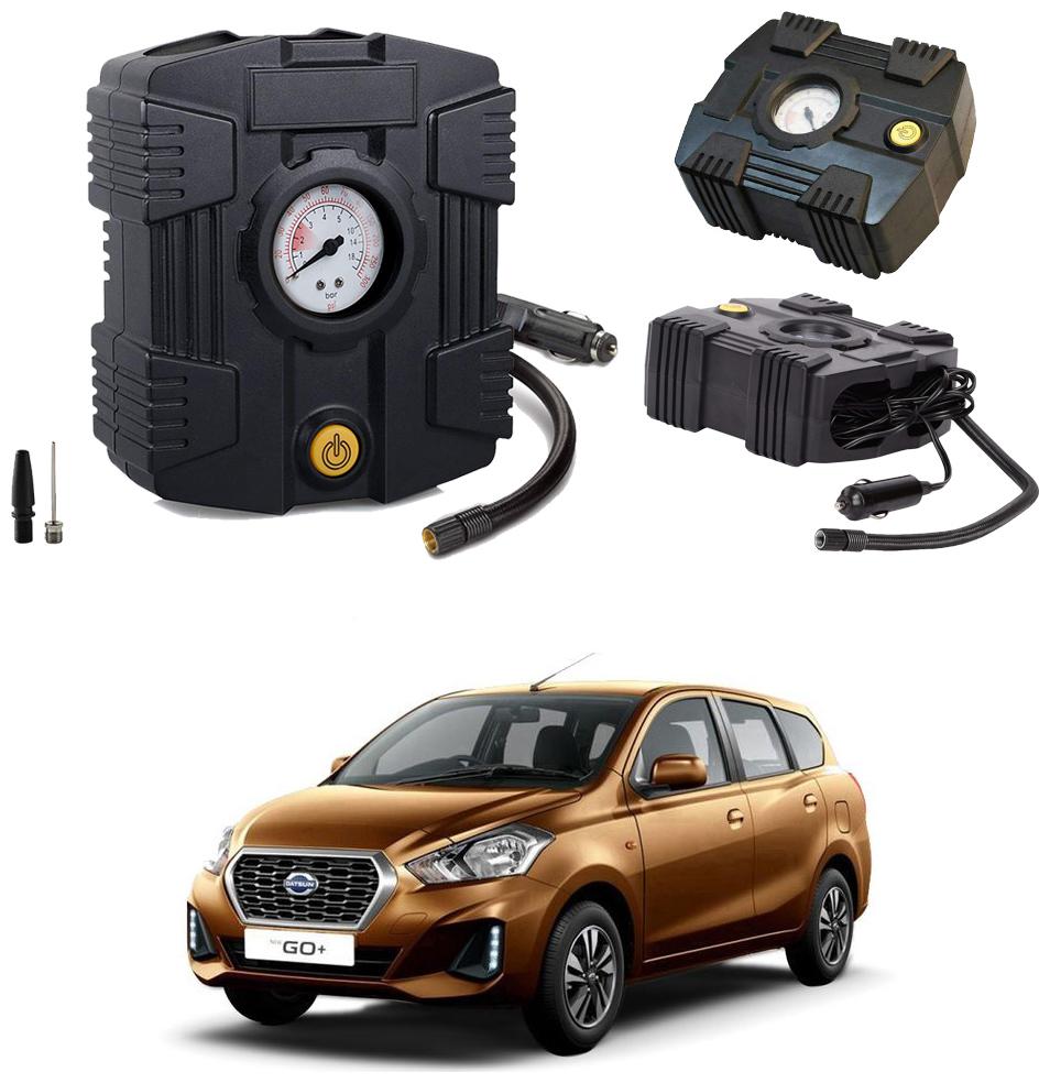 

Oshotto Compact Air Pump Tire Inflator Compressor 300PSI Compatible with Datsun Go Plus (Black)