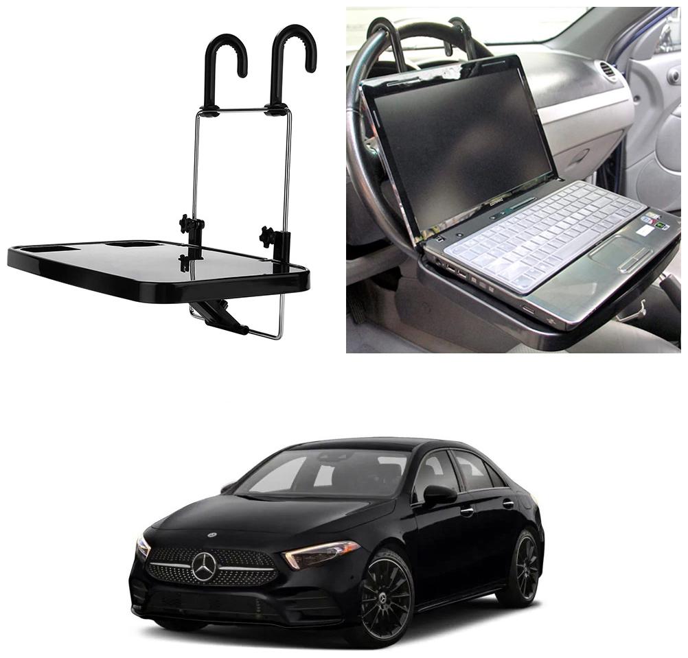 

Oshotto Foldable Laptop Tray Food Tray Cup holder Multi Functional Car Organiser for Mercedes-Benz A-Class