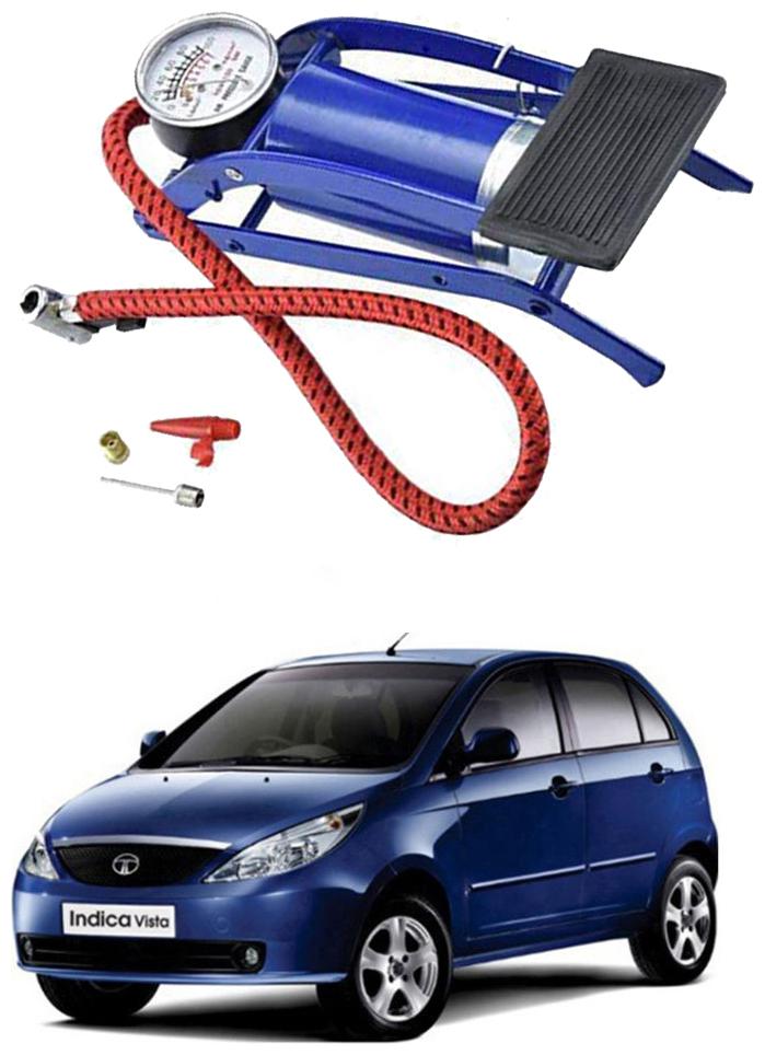 

Oshotto Portable High Pressure Foot Air Pump Heavy Compressor Cylinder Compatible with Tata Vista Bolt