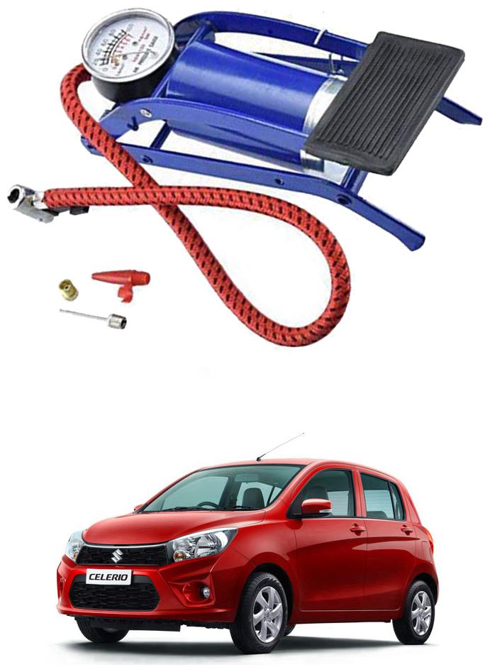

Oshotto Portable High Pressure Foot Air Pump Heavy Compressor Cylinder Compatible with Maruti Celerio CELERIO X