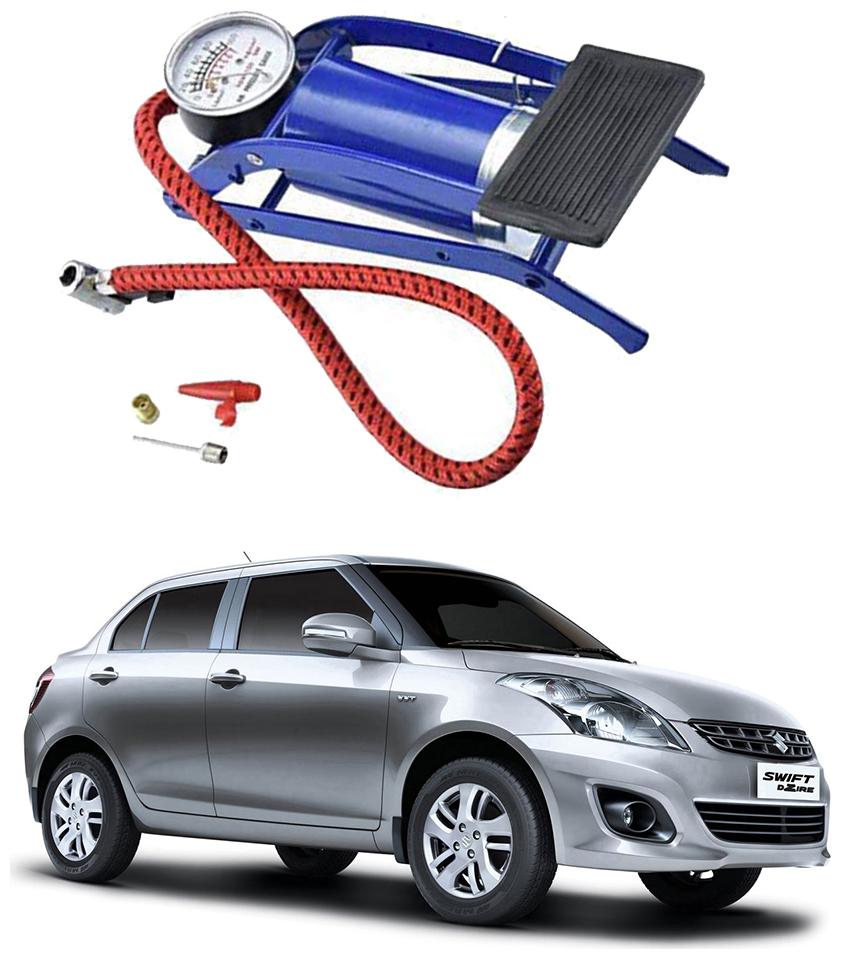

Oshotto Portable High Pressure Foot Air Pump Heavy Compressor Cylinder Compatible with Maruti Suzuki Swift Dzire Old (2008-2016)