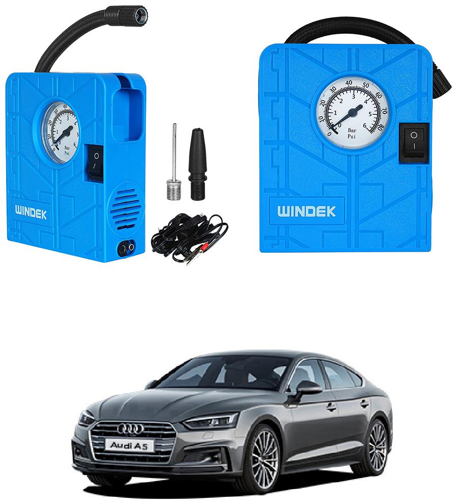 

Oshotto Windek 12V Portable Tire InflatorCompressor with LED Light for Audi A5 (Blue)