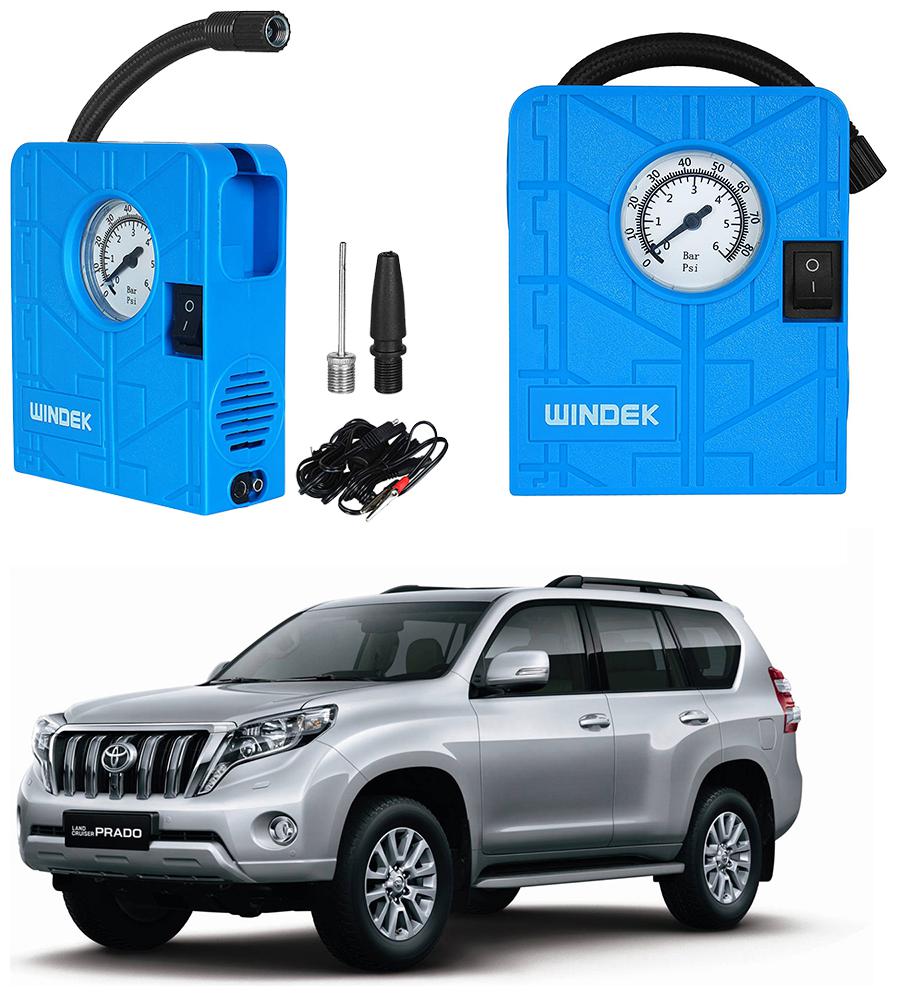 

Oshotto Windek Compact Air Pump Tire Inflator Compressor 300PSI Compatible with Toyota Land Cruiser Prado (Blue)