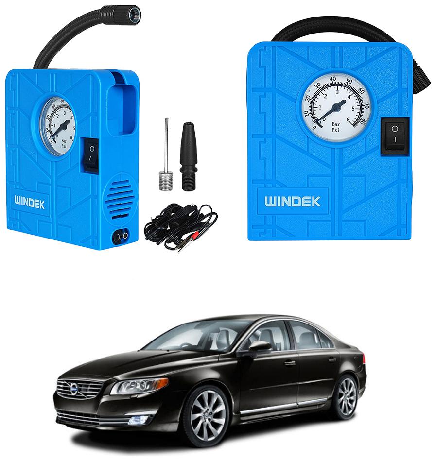 

Oshotto Windek Compact Air Pump Tire Inflator Compressor 300PSI Compatible with Volvo S-80 (Blue)