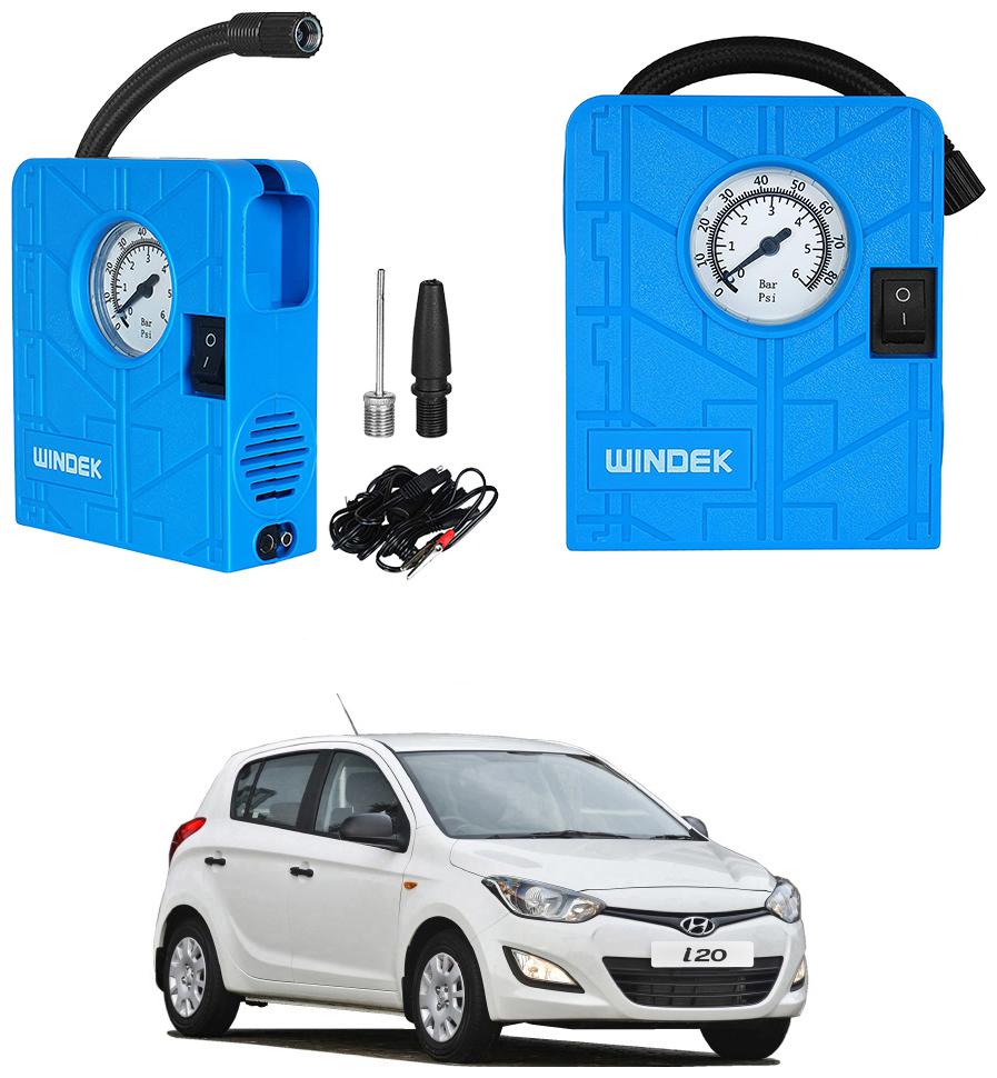 

Oshotto Windek Compact Air Pump Tire Inflator Compressor 300PSI Compatible with Hyundai i20 Old (Blue)