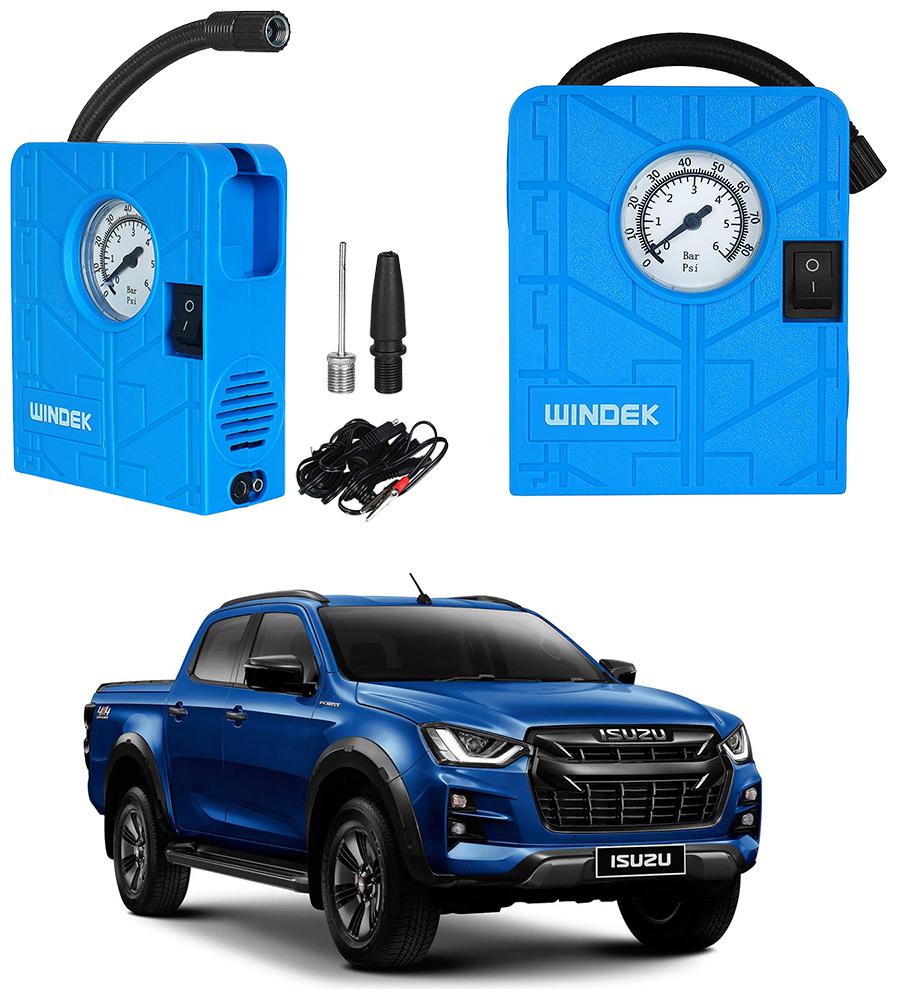 

Oshotto Windek Compact Air Pump Tire Inflator Compressor 300PSI Compatible with Isuzu D-Max V-Cross (Blue)