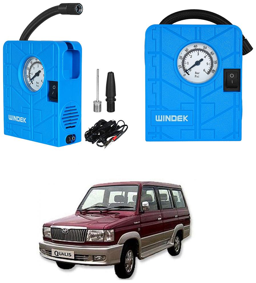 

Oshotto Windek Compact Air Pump Tire Inflator Compressor 300PSI Compatible with Toyota Qualis (Blue)