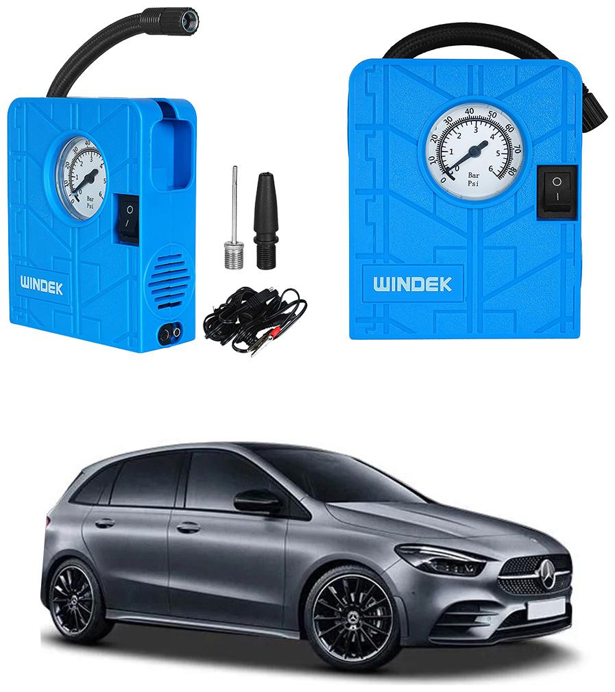 

Oshotto Windek Compact Air Pump Tire Inflator Compressor 300PSI Compatible with Mercedes-Benz B-Class (Blue)