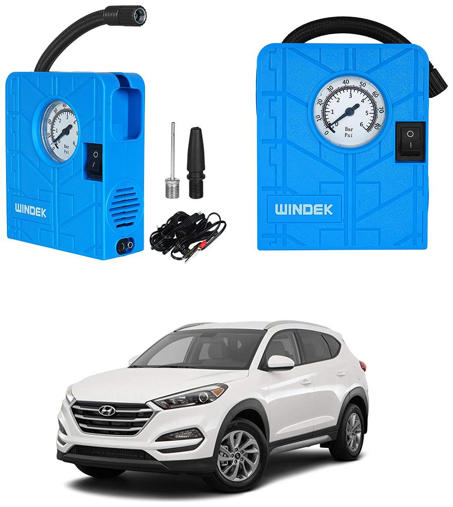 

Oshotto Windek Compact Air Pump Tire Inflator Compressor 300PSI Compatible with Hyundai Tucson (Blue)