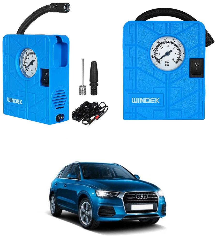

Oshotto Windek Compact Air Pump Tire Inflator Compressor 300PSI Compatible with Audi Q3 (Blue)
