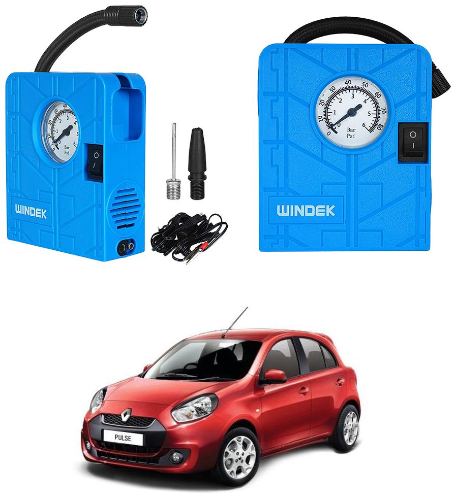 

Oshotto Windek Compact Air Pump Tire Inflator Compressor 300PSI Compatible with Renault Pulse (Blue)