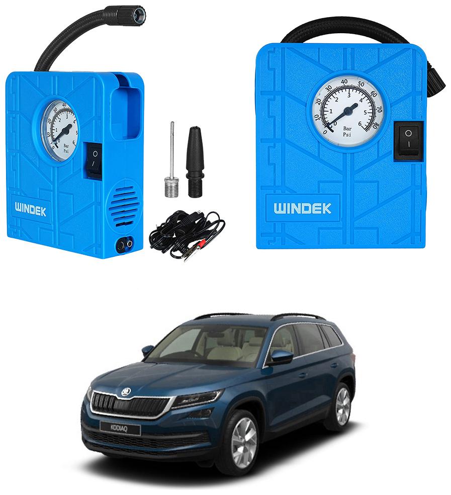 

Oshotto Windek Compact Air Pump Tire Inflator Compressor 300PSI Compatible with Skoda Kodiaq (Blue)