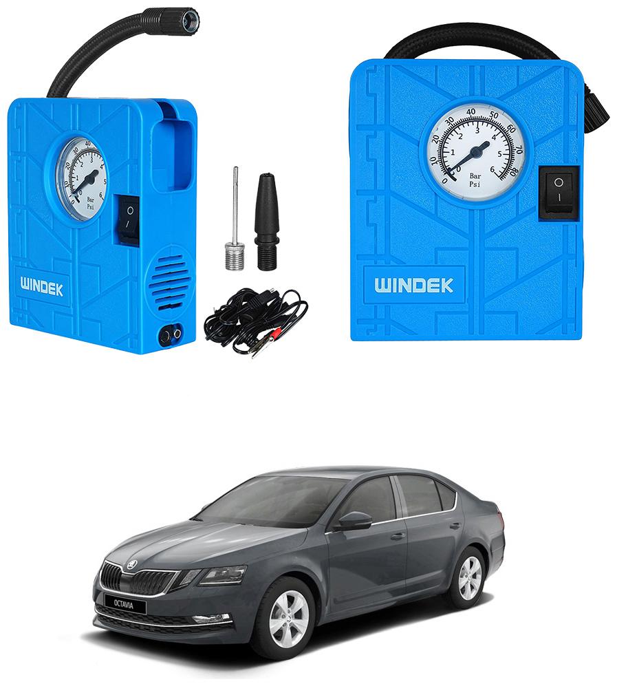 

Oshotto Windek Compact Air Pump Tire Inflator Compressor 300PSI Compatible with Skoda Octavia (Blue)