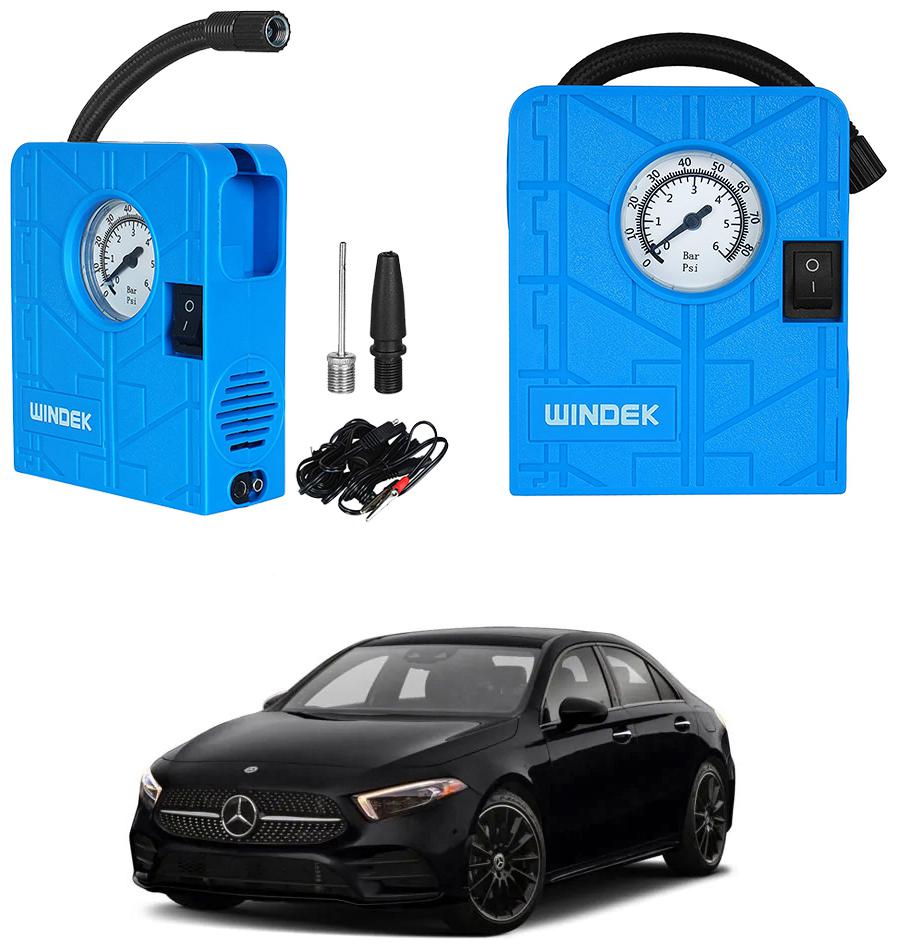 

Oshotto Windek Compact Air Pump Tire Inflator Compressor 300PSI Compatible with Mercedes-Benz A-Class (Blue)