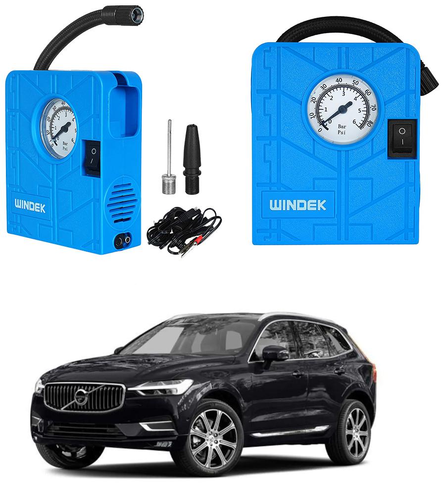 

Oshotto Windek 12V Portable Tire InflatorCompressor with LED Light for Volvo XC60 (Blue)