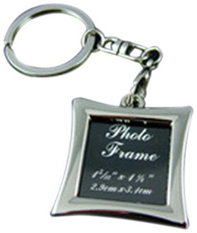 

Parrk For Love Photo Frame Key Chain(Silver)