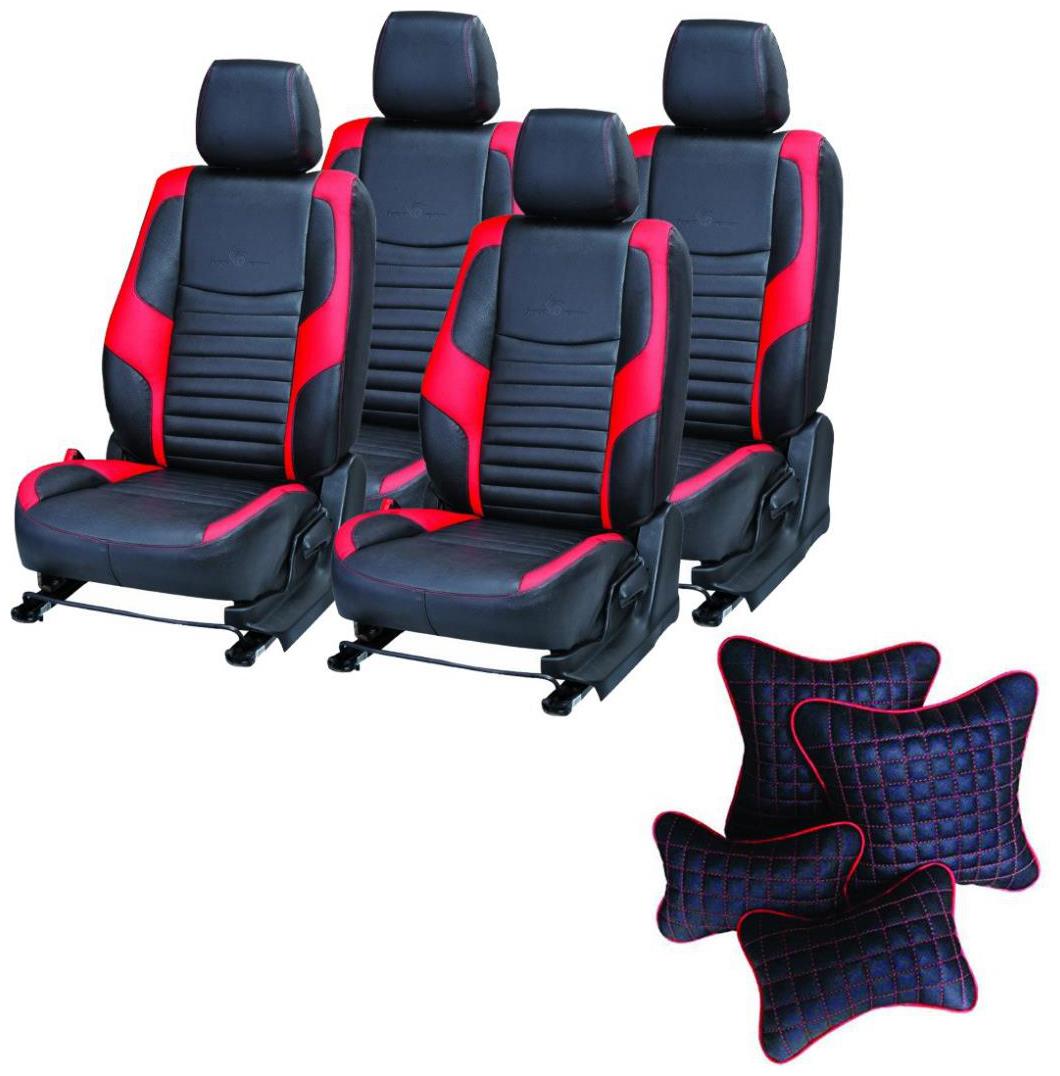 

Pegasus Premium Seat Cover for Chevrolet Spark With Neck Rest And Pillow Cushion