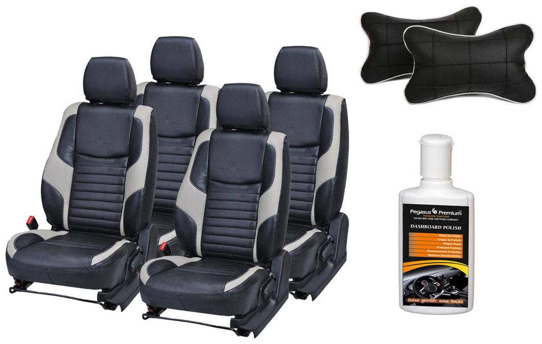 

Pegasus Premium Seat Cover for Maruti Zen Estilo with Neck rest and Dashboard polish