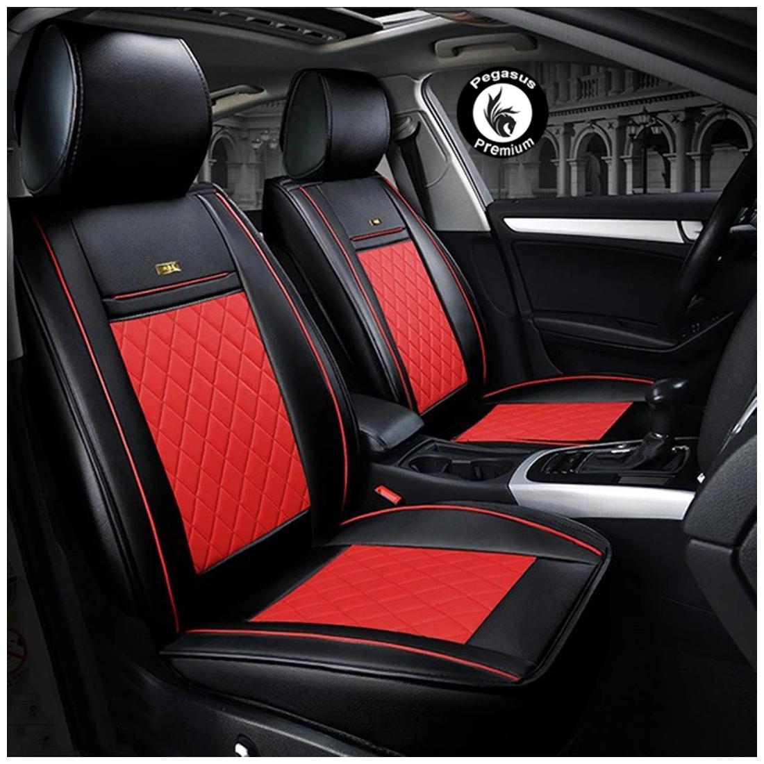 Car Seat Cover Design >> Pegasus Premium Pu Leather Black Red Car Seat Cover For Mahindra Tuv 300 Car Seat Cover Design >> Pegasus Premium Pu Leather Black Red Car Seat Cover For Mahindra Tuv 300