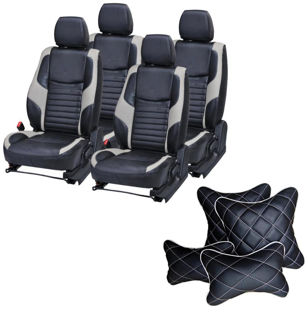 

Pegasus Premium Seat Cover for Honda City With Neck Rest And Pillow Cushion