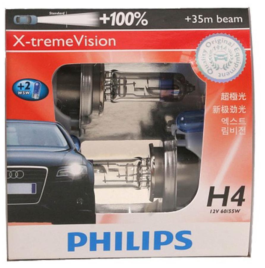 

Philips X-Treme Vision H4 Headlight Bulb (Set of 2 pc)