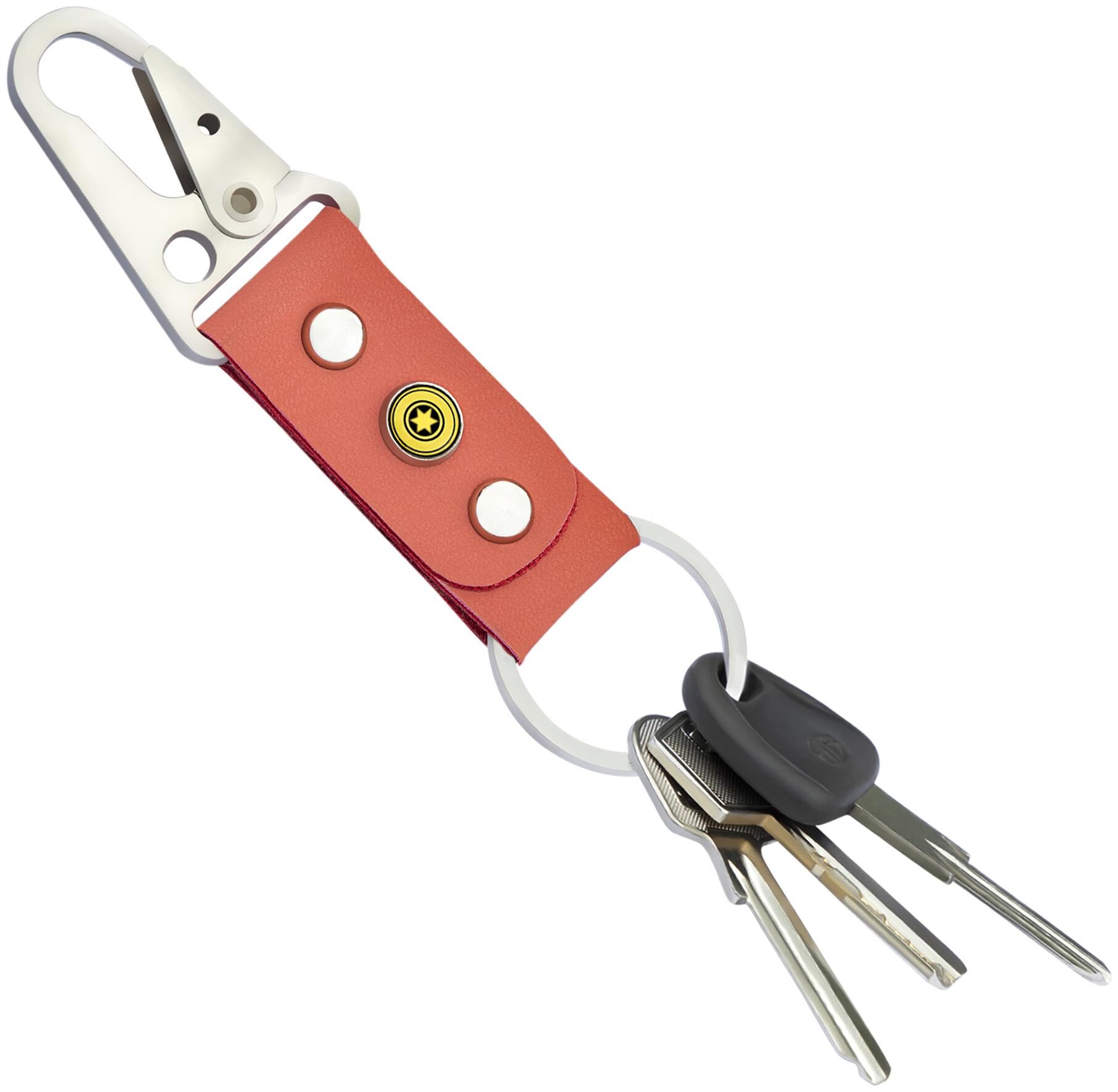 

POLLSTAR Genuine Key Ring Holder Key Chain (KR10PK)
