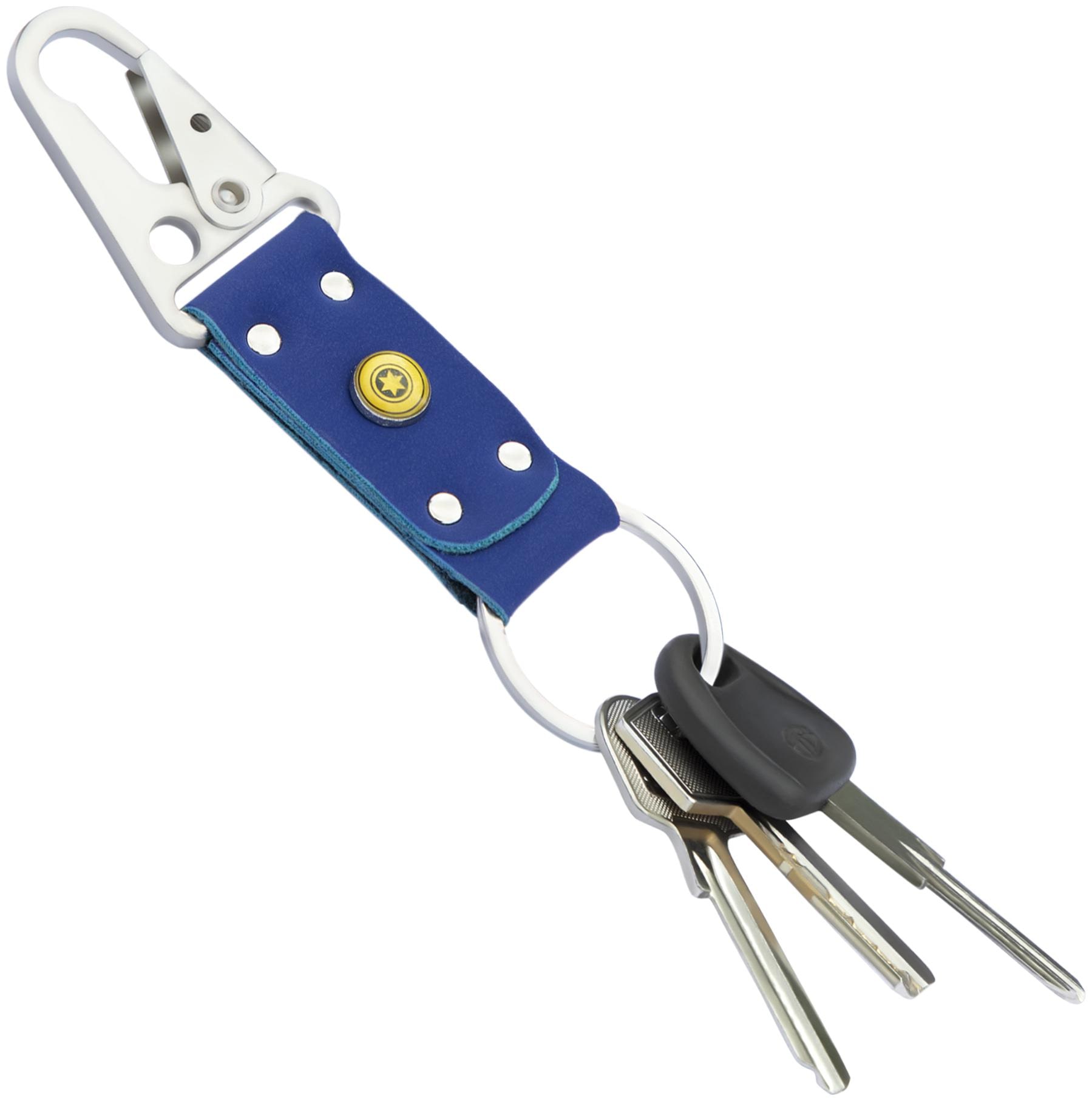 

POLLSTAR Heavy Duty Key Chain Retro Keychain Genuine Key Rings (KR9PK)