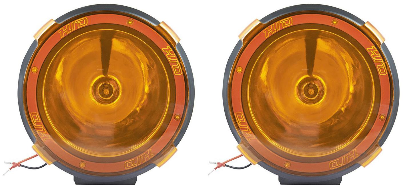 

PR Hid Xenon Fog Light 7 inch High Power 1000 Meter Work Light For All Cars And Suv With Yellow Cover Off Road 1Km Range Set Of 2