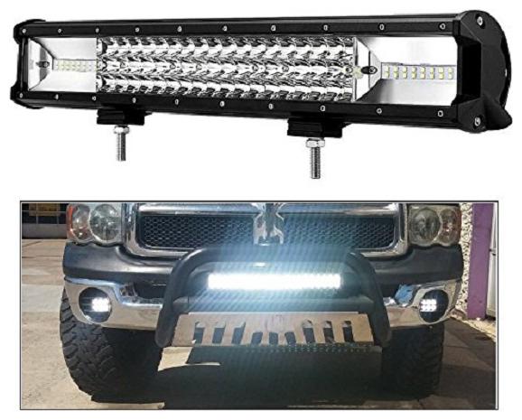 

PR Led Bar Fog Light Work Light Bar Heavy Duty 108 W 15 Inch Combo Beam(White Colour) Off Road Driving LA 1 Pc Universal Fitting Cars Tripple Row