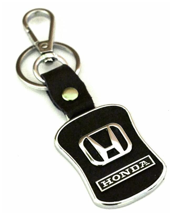 

Rakrish Honda Chrome Logo Keychain For Car Bike etc