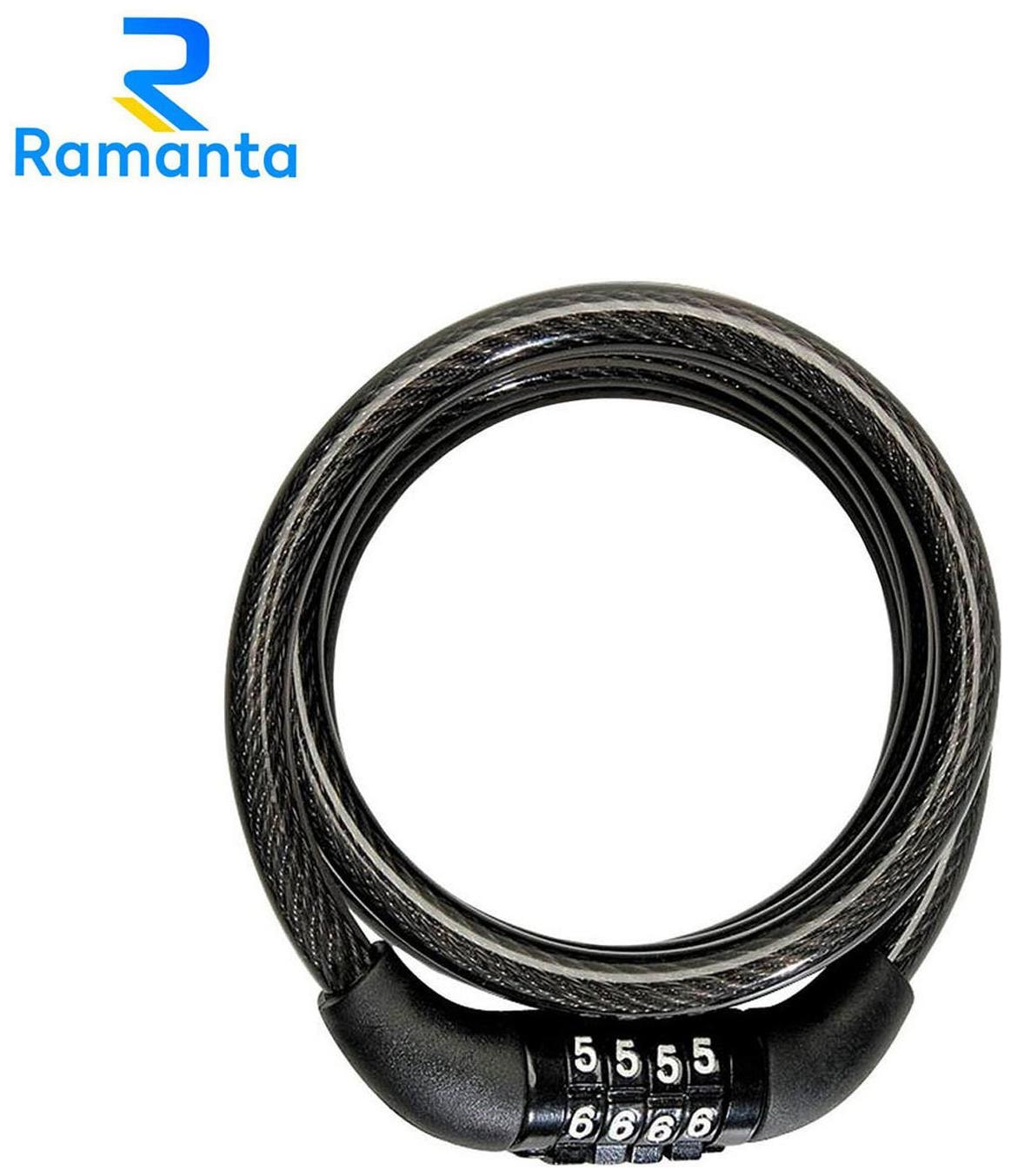 

Ramanta 4 Digits Combination Multipurpose Number Lock for Universal For Bike