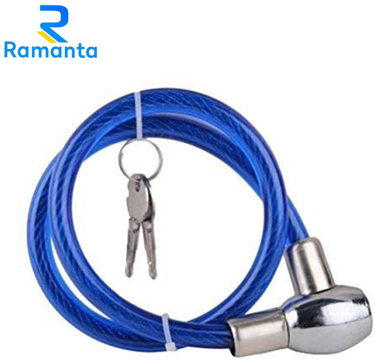 

Ramanta Blue Heavy Duty Multi Purpose Goti Lock for Universal For Bike
