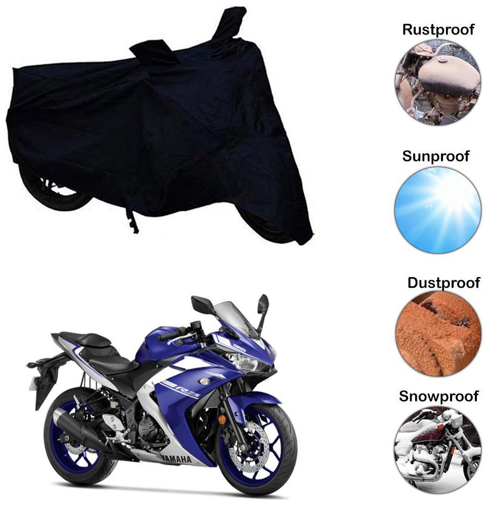 

Ramanta Two Wheeler Cover for Yamaha (YZF R3 Black)