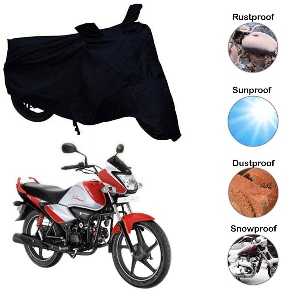 

Ramanta Two Wheeler Cover for Hero (Splendor I Smart Black)