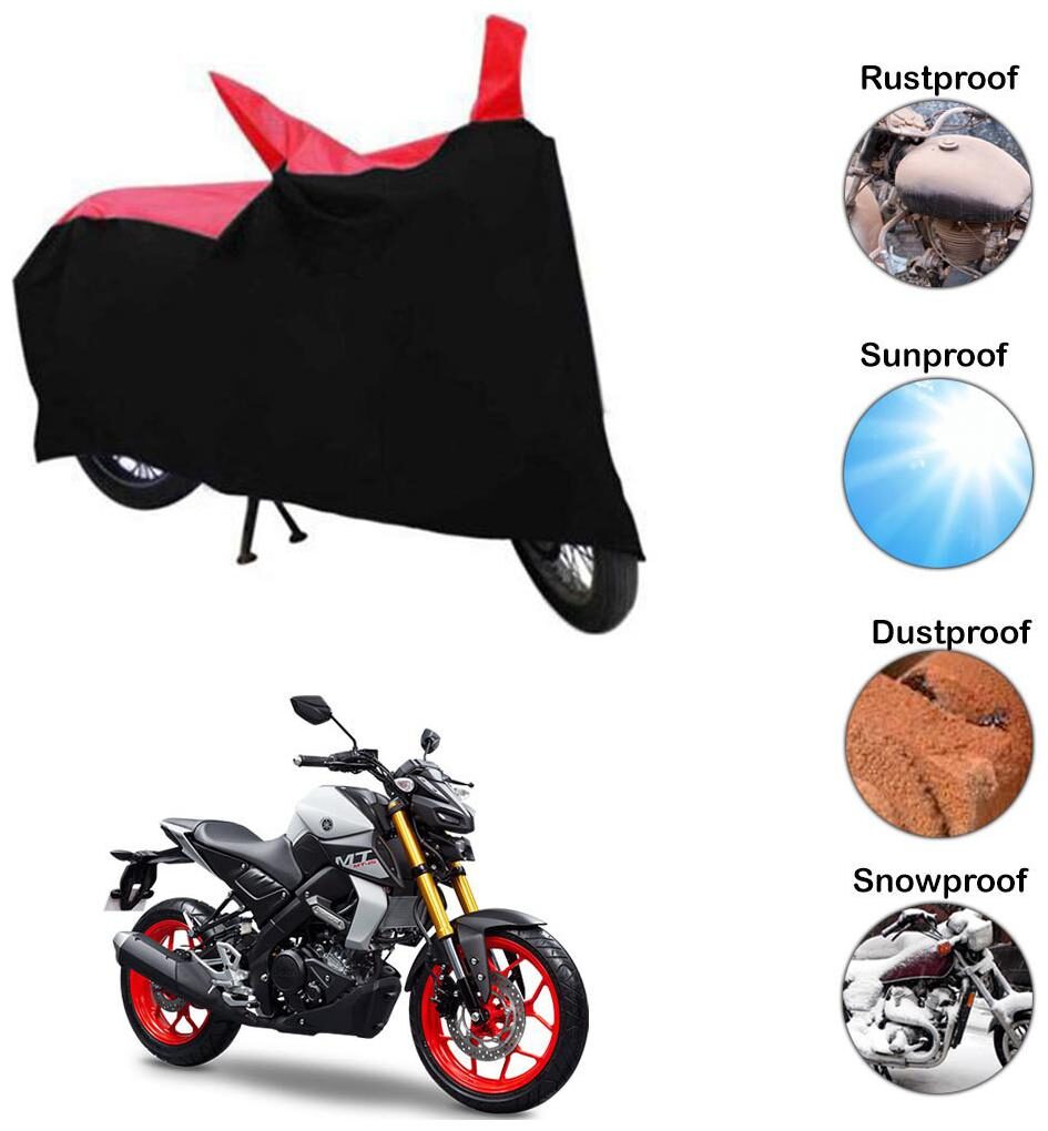 

Ramanta Two Wheeler Cover for Yamaha (MT 15 Red Black)