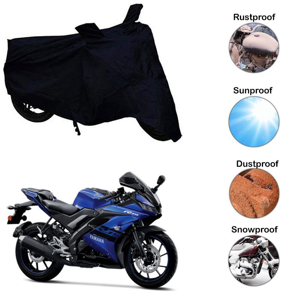 

Ramanta Two Wheeler Cover for Yamaha (R15 Black)