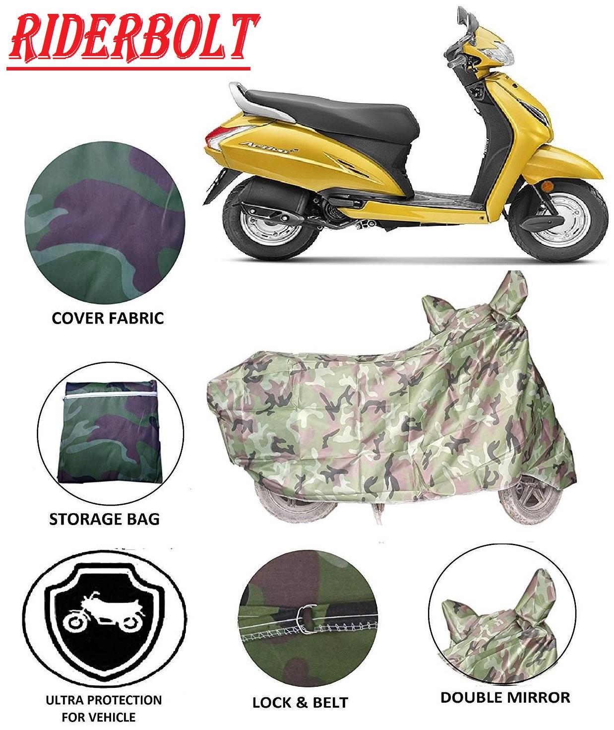 

Riderbolt Dust-Proof Honda Activa 5G Body Cover(Double Pocket)