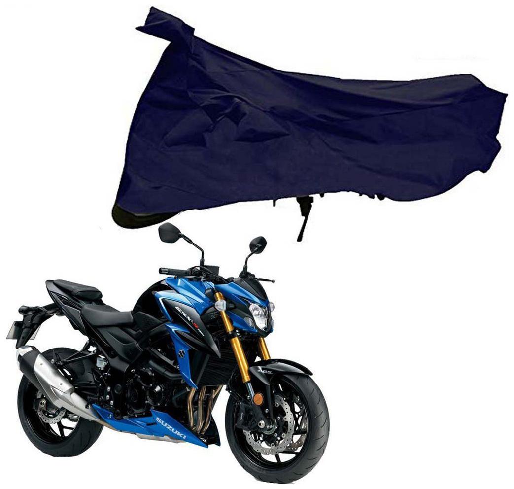 

Riderscart 100 Water Proof Blue 190 T Tafta Imported Fabric Two Wheeler Bike Cover With Anti Uv Protection With Anti Theft Lock Holes Buckles For Honda GSX S750 With Warranty
