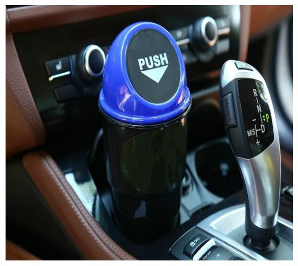 

right traders Car Dustbin Mini Car Trash Bin Compact Car Garbage Bin Car Garbage Can Car Storage Bucket Trash Bag Dust Case Holder Bin( pack of 1)