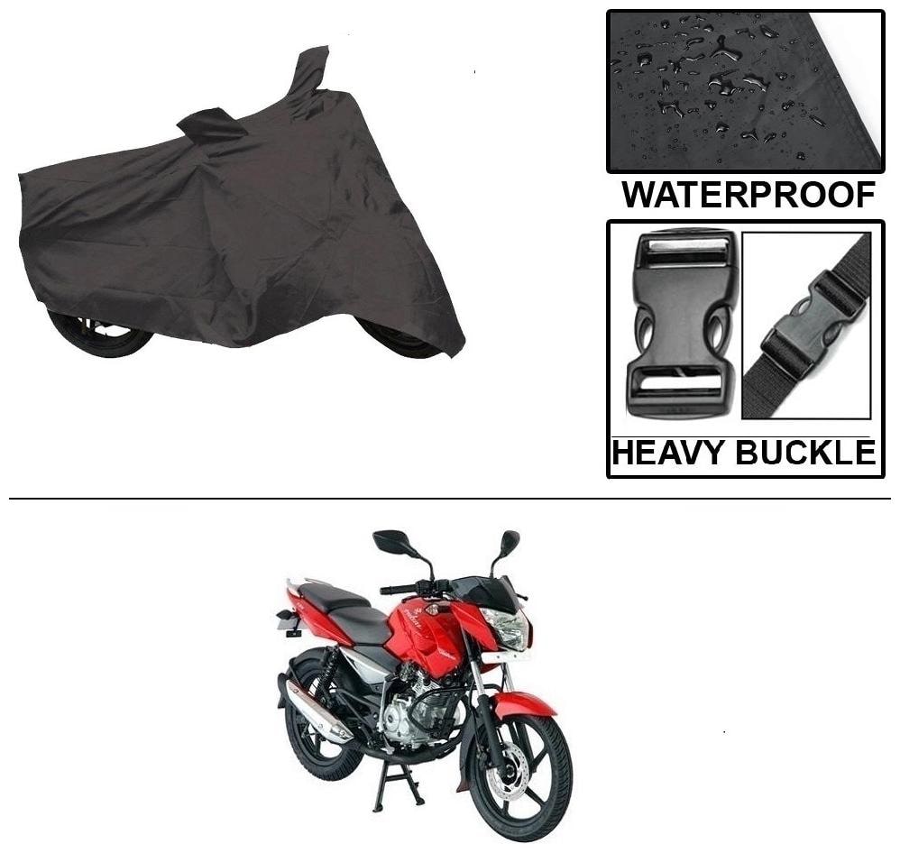 

Ronish 100 Waterproof Heavy Quality Bike Body Cover for Standard Size Black for Bajaj Pulsar 135 LS DTS-i