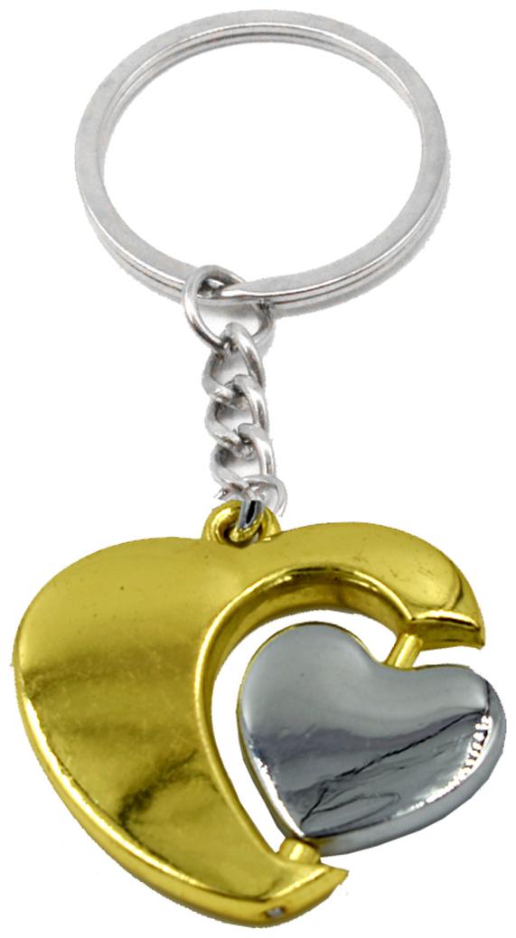 

Rotational Twin Heart Quality Key Chain Gifting for Valentine Day Birthday Friendship Day