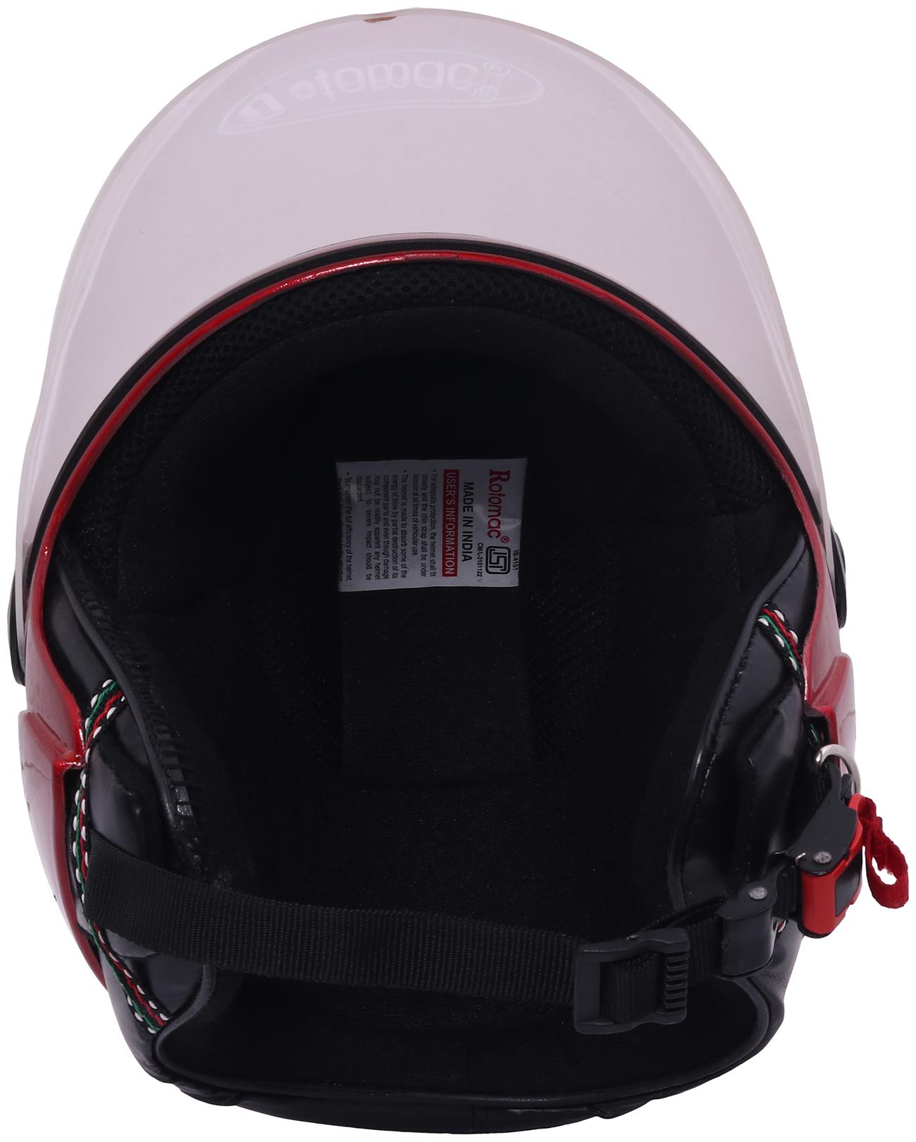 

Rotomac Track Motorbike Helmet (Red)