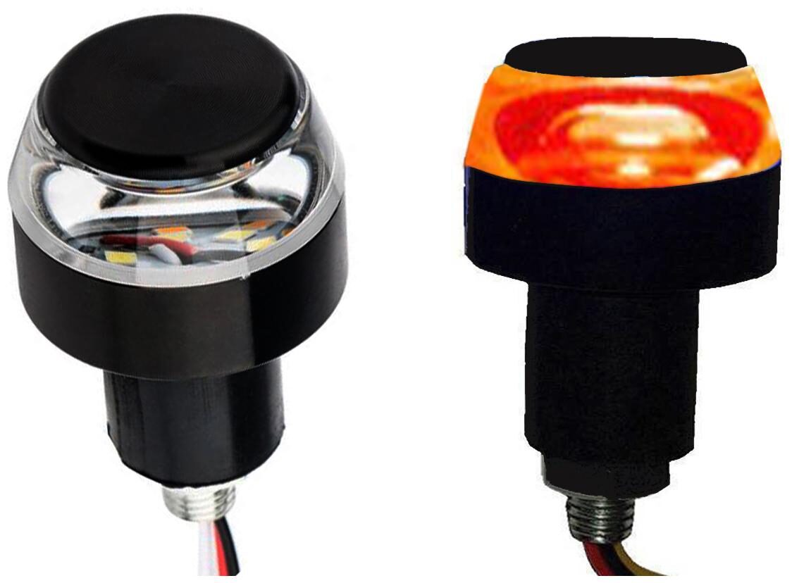 

SHOP4U Bike Turn Signal LED Handle Bar Light for PIAGGIO VESPA VXL 150 ( White and Red )