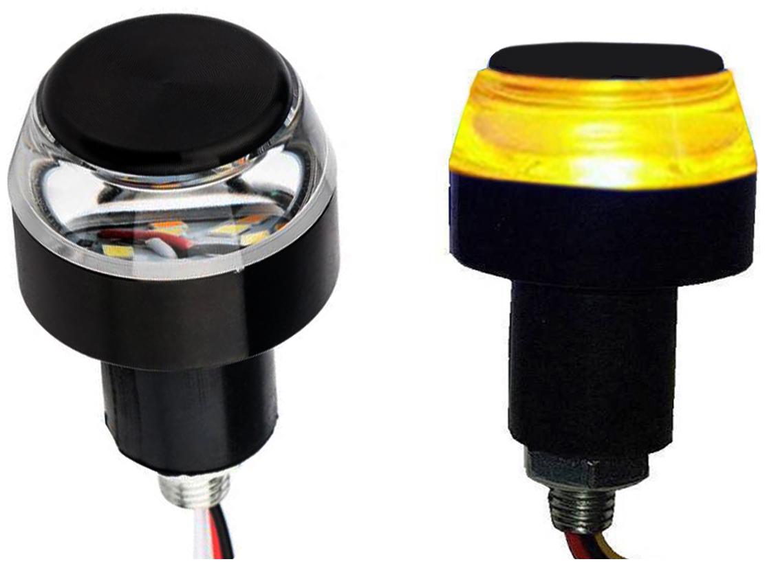 

SHOP4U Bike Turn Signal LED Handle Bar Light for Royal Enfield Interceptor 650 ( White and Yellow )